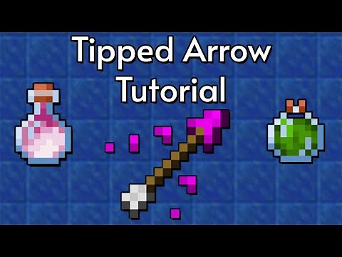 How to make Tipped Arrows in Minecraft
