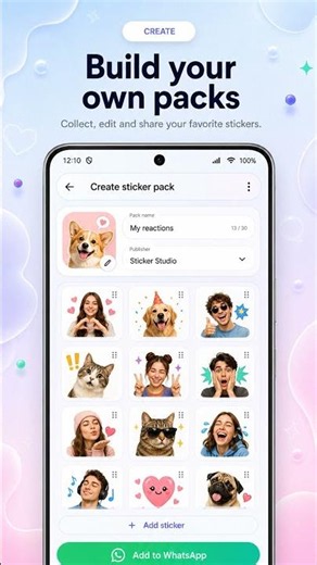 Stickers, Wallpapers & AI — All in One App ✨