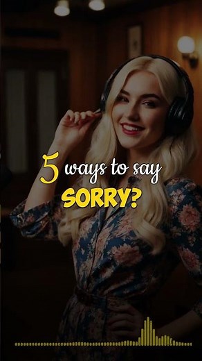 5 ways to say Sorry! 🥺 Better Ways to Apologize in English
