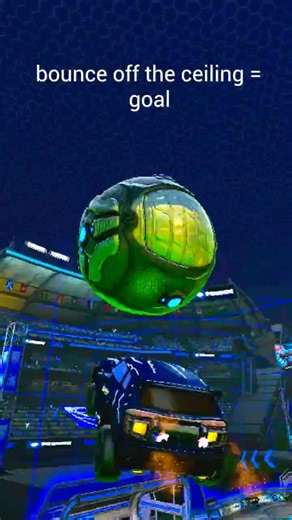 ceiling bounces are so clean but hard to read | #rocketleague #rl #rlclips #rocketleaguehighlights