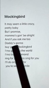 Eminem - Mockingbird (Lyrics) in Karaoke | Sujal Khadgi🖤