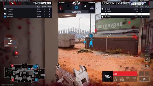 AEL Division 3 GROUP STAGE Match London Ex-Force Academy vs TwoFaceGG - #1 CoD Pistol Player, 18