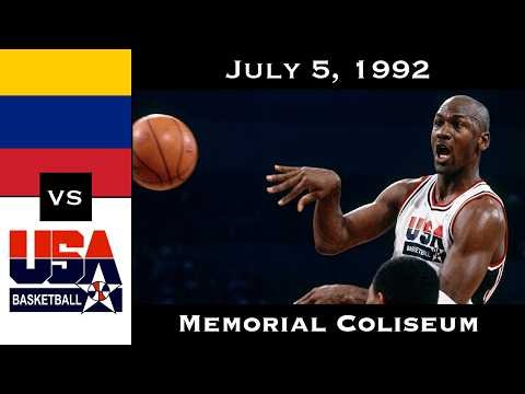 Full Game: The Dream Team's First Step | USA vs Venezuela (July 5, 1992)