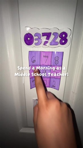 Spend a days as middle school teacher! #middleschoolteacher #rp #teacherrp #morningroutine #fakerp