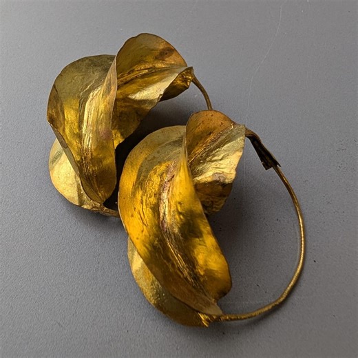 Gilded Fulani Earrings, Traditional African Earrings, 1.77 X 1.77 Inch / 4,5 X 4,5 Cm - Etsy UK