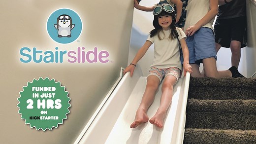 Stairslide: Indoor Slide For Stairs