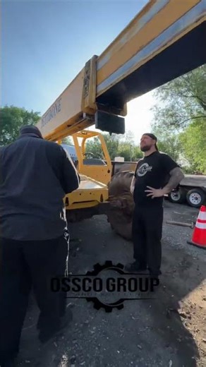 Boom Repair on a Pettibone
