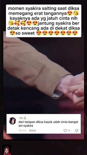 momen syakira di genggam tangannya sama diksa pacarnya😍#syakirada7#viralvideo#shorts