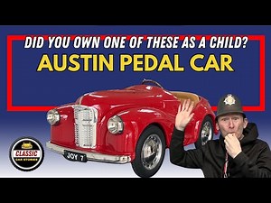 The New Austin J40 Pedal Car is Here!