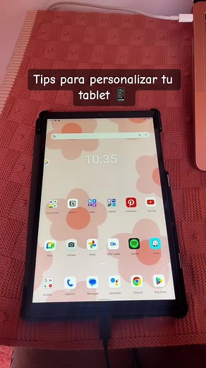 Personaliza tu tablet con estos tips ✨📱 #tablet #personalize #tech #fyp #parati