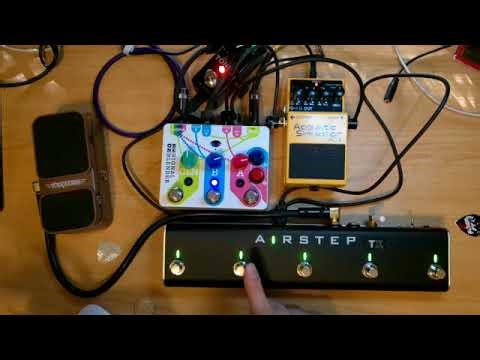 ToneX One & Boss AC-2 Acoustic Simulator with OBNE Signal Blender. Best routing options.