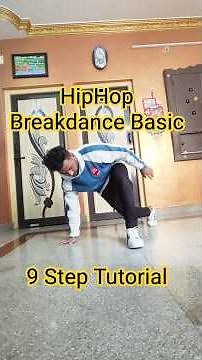 🔥HipHop Breakdance Basic 9 Step Tutorial | Learn Cool Move in 60 Seconds 💥 #dance #bboy #tutorial