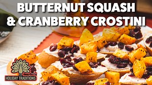 2.9K views · 60 reactions | Want to take your appetizers to a different level? Check out this Butternut Squash and Cranberry Crostini recipe by Chef John. With the added smoke flavor from our Ultimate Blend pellets and also being cooked on the best pellet grill in the game, it's sure to be a hit at your Thanksgiving gathering. Head over to recteq.com to see why everyone wants to get their hands on a recteq wood pellet grill! | Recteq | Facebook