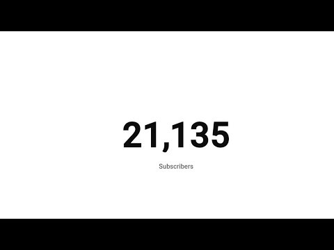 Live sub count. Pls sub so I reach 25k