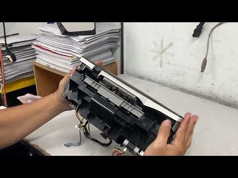 Scanner Fujitsu Fi7160 - Disassembling ( Part 1/3 )