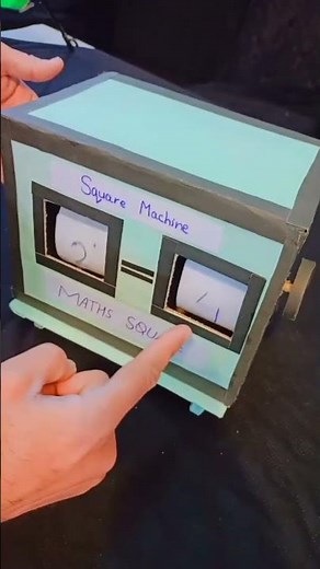 Square Machine | Amazing Square roots Project #maths #treading #shorts #viralvideo