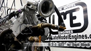 Late Model Engines Finished up my Dart Machinery 427! This thing made some serious power N/A for being a 9.7:1 compression engine. It will be getting a huge dose of boost via my ProCharger and 2 stages of Nitrous Outlet nitrous on top of this!!! Wiseco Performance Products K1 Technologies Cam Motion Brian Tooley Racing Dynomax Performance Exhaust Canton Racing Products Stainless Works | Lsx Willys