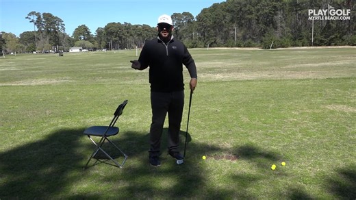 Coming over the top and don’t know why? Scott Tanguay from The Coastal Golf Academy in Myrtle Beach, S.C. shows exactly why it’s happening. He even gives you a tip to fight this and all it takes … is a simple folding chair! #TipTuesday #MyrtleBeachGolf | Play Golf Myrtle Beach