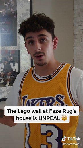 Faze Rug's Epic Lego Wall: A Home Tour Must-See