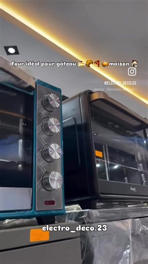 ✅Four idéal pour gâteau 🍰🥐🍕🥧maison حضّري قاطو بنين وناجح من أول مرة 👌 ✔️ طهي متوازن ✔️ سهل الاستعمال ✔️ مثالي للحلويات والمعجّنات اختيار ممتاز لكل ستّ بيت تحب القاطو المنزلي 🧁 متوفر كاش او بالتقسيط المريح✅ عند عمر دارك وخلص على قد حالك عنابة الحجار 🤍 #annaba #عمر_دارك_وخلص_على_قد_حالك #عنابة #electro_deco.23⁩