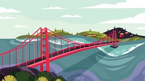 Download Animations showing world famous tourist attractions for free