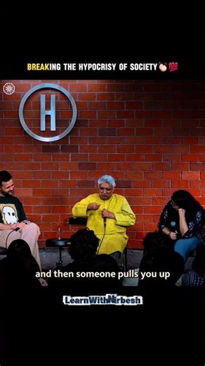Hypocrisy💔 #harshreality #society #cruelworld #athiest #javedakhtar #wordsofwisdom #shortsfeed