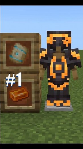 🔥 Top 9 BEST Armor Trim Combos in Minecraft! #minecraft #armortrim