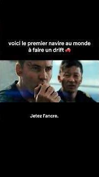 le bâteau il a drifté