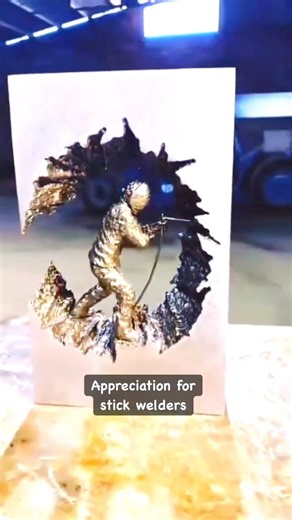 3.5K views · 42 reactions | what a truly extraordinary work  #welding #appreciate #artwork #artiste #art #viralvideoシ #foryouシ | Vj Naru Mig | Facebook
