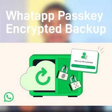 WhatsApp Passkey Encrypted Backup | #WhatsApp ##PasskeyEncryptedBackup