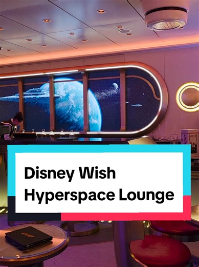 The best Star Wars bar in the world? The Hyperspace Lounge is located on the Disney Wish and is unquestionably one of my favorite experiences from the ship. The Star Wars theming on here was NEXT level and I truly felt like I stepped into a classy Chandrila lounge. Now is the BEST time to cross this bar off your Star Wars bucketlist with @Undercover Tourist You can get a $100 Disney card when you book your Disney Cruise sailing on the Undercover Tourist site. PLUS you can save up to 35% off on y