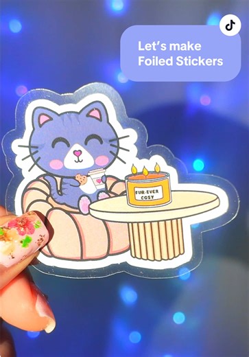 Foiled Stickers Crafting Guide for Small Businesses