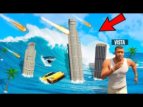 SOBREVIVE al TSUNAMI en GTA 5