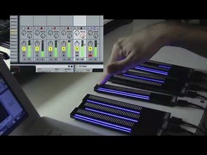 VMeter USB MIDI Touch Strip & LED - new firmware demo