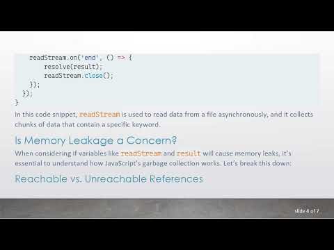 How to Avoid Memory Leaks with Node Streams and Promises