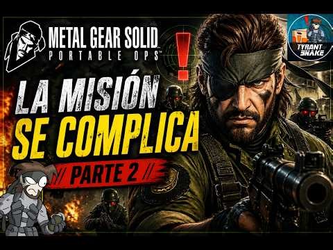 METAL GEAR SOLID PORTABLE OPS ⚡ Más enemigos, más secretos… (Parte 2)