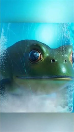 Aliens rescue a giant frog 👽🛸🐸#alien