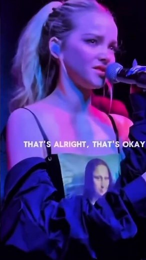 Dove Cameron singing Moral Of The Story