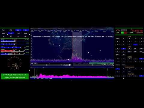HF HAM / CB RADIO RX/DX - LIVE - Hermes Lite 2 SDR - STATION LOCATION NORTHERN IRELAND