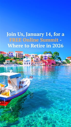 ✨ Retire better. Spend less. Live somewhere that actually feels like life. 🌏 🗓️ On January 14 at 12 pm ET, International Living is hosting a FREE “Where to Retire Overseas in 2026” Online Summit, revealing the countries topping our 2026 Global Retirement Index. 💬 Comment “GIVE ME ACCESS” and we’ll send you the free access link. 👇 Affordable healthcare, low monthly living costs, easy visas, and welcoming communities across Europe, Latin America, and Asia. 🗺️ 💬 Comment “GIVE ME ACCESS” and w