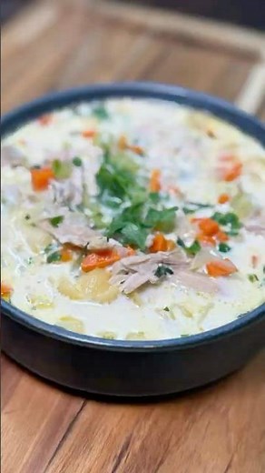 Creamy Chicken Noodle Soup