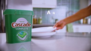 Cascade Complete Dishwasher Pods, Actionpacs Dishwasher Detergent, Fresh Scent with Dawn Power, 43 Count