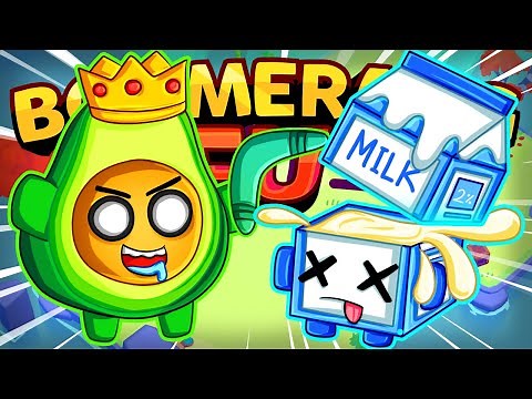 We can't escape each other in Boomerang Fu!