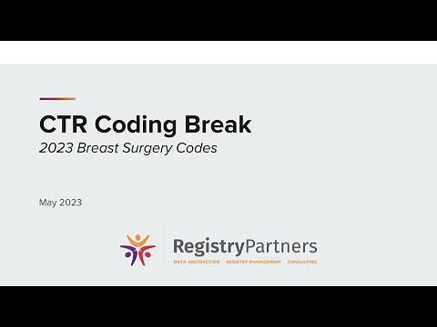 2023 Breast Surgery Codes - CTR Coding Break (May 2023)