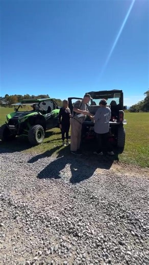 Winners of the Kawasaki raffle! | WV ATV Resort