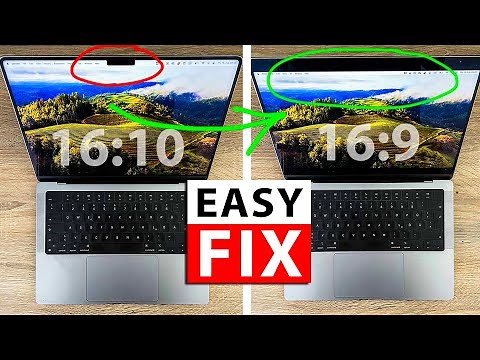 How To Change MacBook Resolution to Widescreen 16:9 (For Screen Recording)
