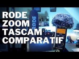 QUEL MICRO CHOISIR pour Youtube ? (comparatif RODE/TASCAM/ZOOM)