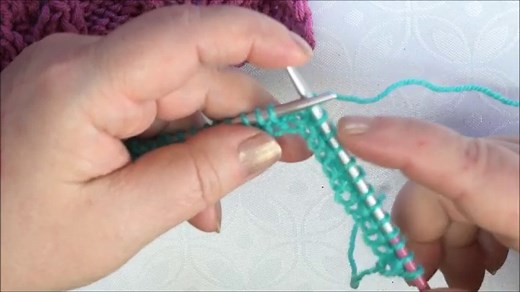 Tricot point relief facile - La Grenouille Tricote