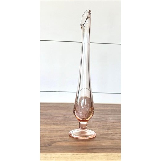 Delicate Pink Vintage Depression Glass Bud Vase - Etsy