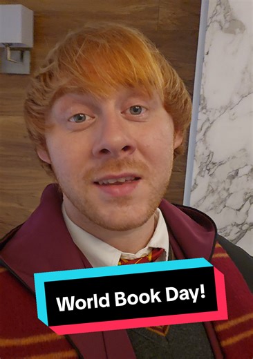 Happy World Book Day! #worldbookday #harrypotter #ronweasley #booktok #potterhead